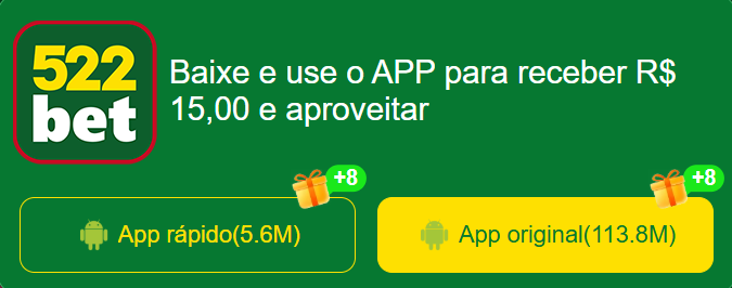 APP oficial da 522bet.com para mobile